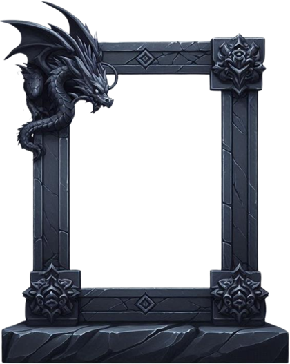 Stone dragon Frame